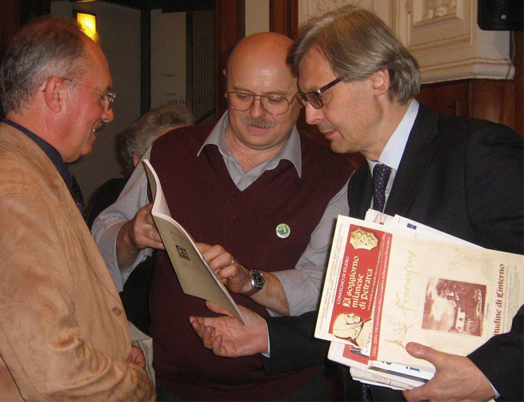 Conferenza con l'Assessore alla Cultura del Comune di Milano, Vittorio Sgarbi (2007)