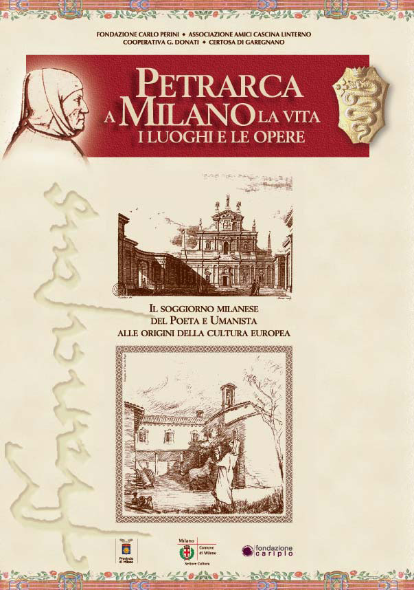 Progetto grafico della miscellanea 'Petrarca a Milano. La vita, i luoghi, le opere' (2007)