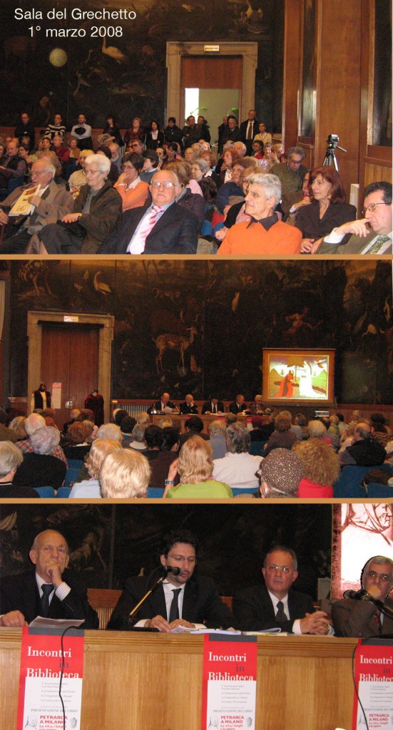 Presentazione della miscellanea 'Petrarca a Milano' (2008)