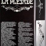 Locandina Mostra 'La Pleiade'. Grafica manuale (1970)