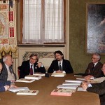 Conferenza stampa a Palazzo Marino per il libro 'Petrarca a Milano' (2008)