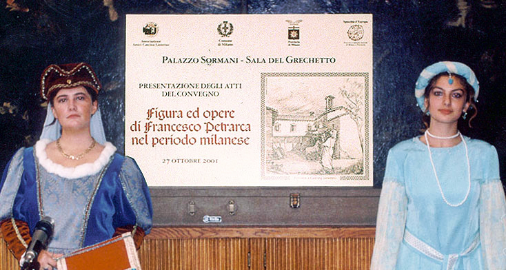Figuranti della sms 'Benedetto Marcello' alla Sala del Grechetto (2001)