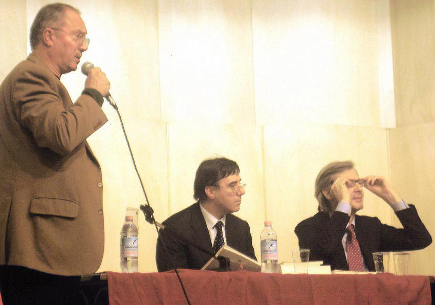 Dibattito con Vittorio Sgarbi allo Spazio Teatro 89 (2008)