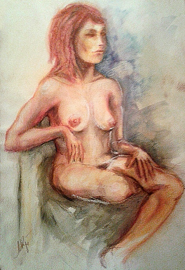 Nudo. Acquerello (2011)