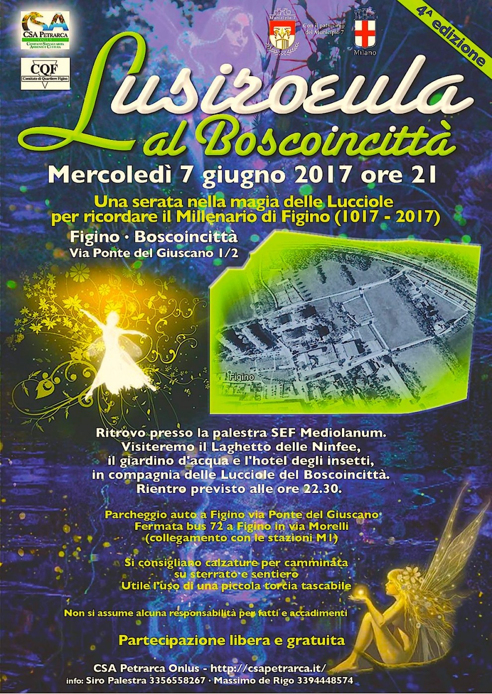 Poster Lusiroeula Boscoincittà (2017)