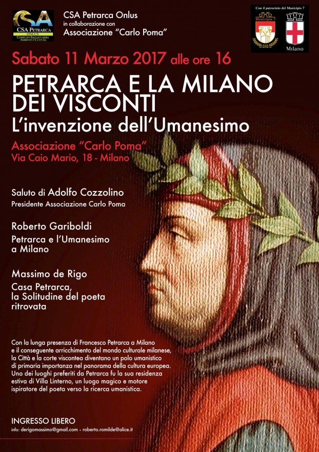 locandina Petrarca e i Visconti (2017)