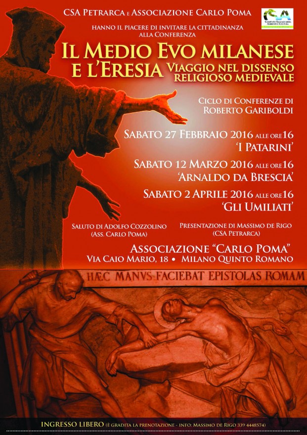 Poster Convegno Eresie (2016)