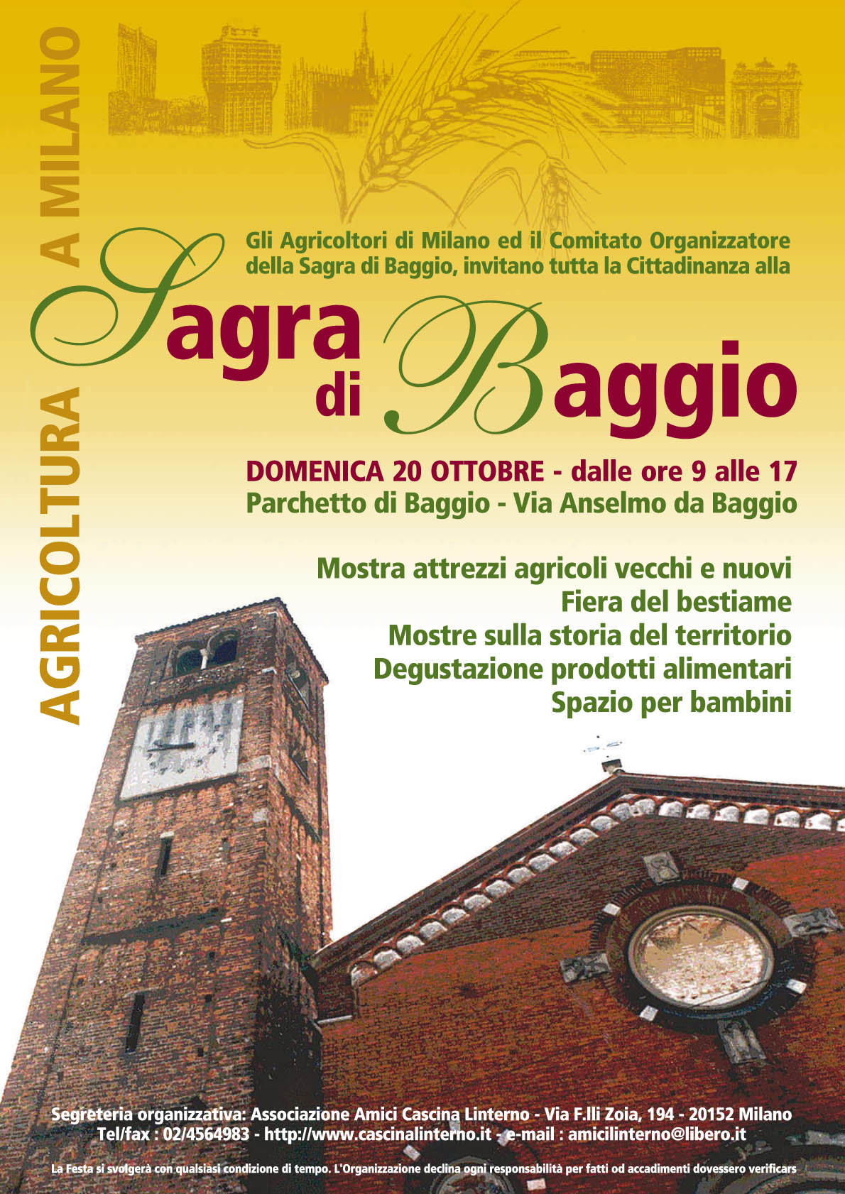 locandina Sagra di Baggio (2002)