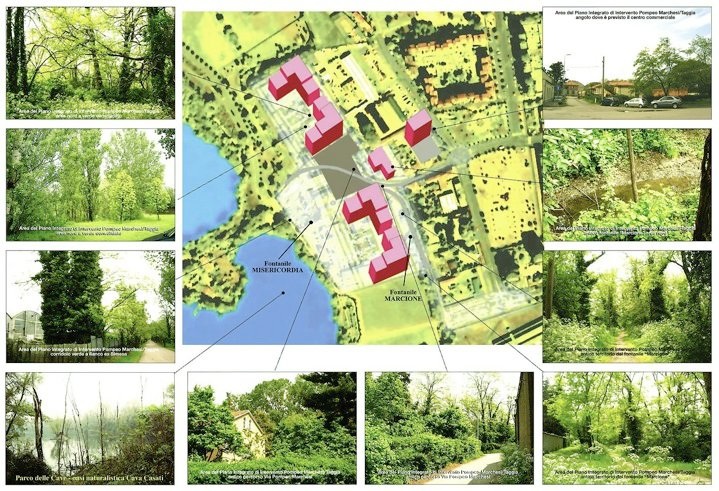 Aree verdi fagocitate dal PII Parco delle Cave