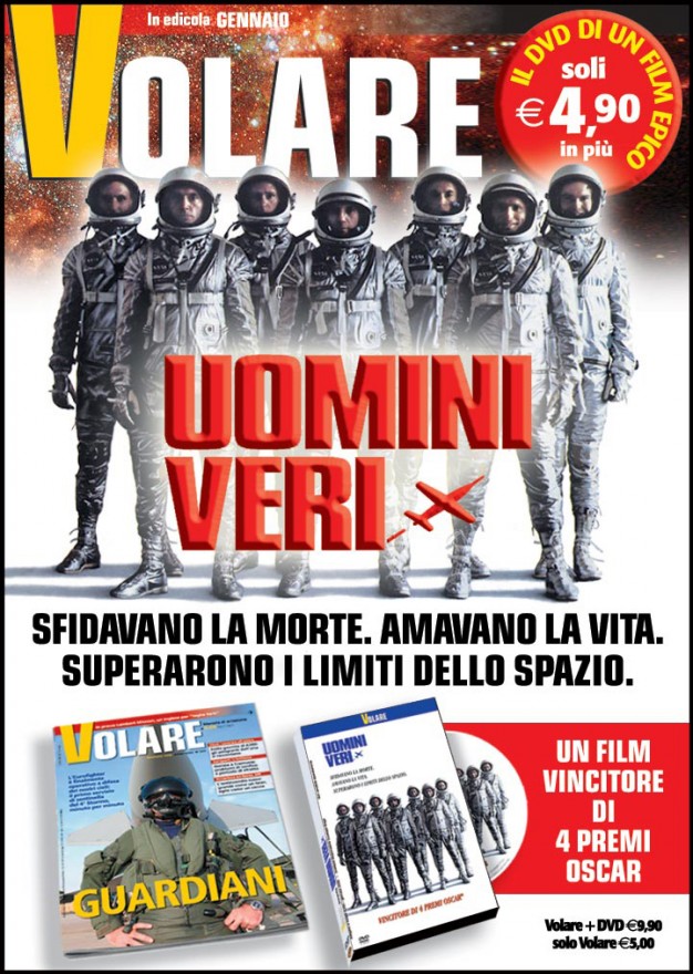 Campagna stampa Volare DVD Uomini veri- (C) Editoriale Domus SpA