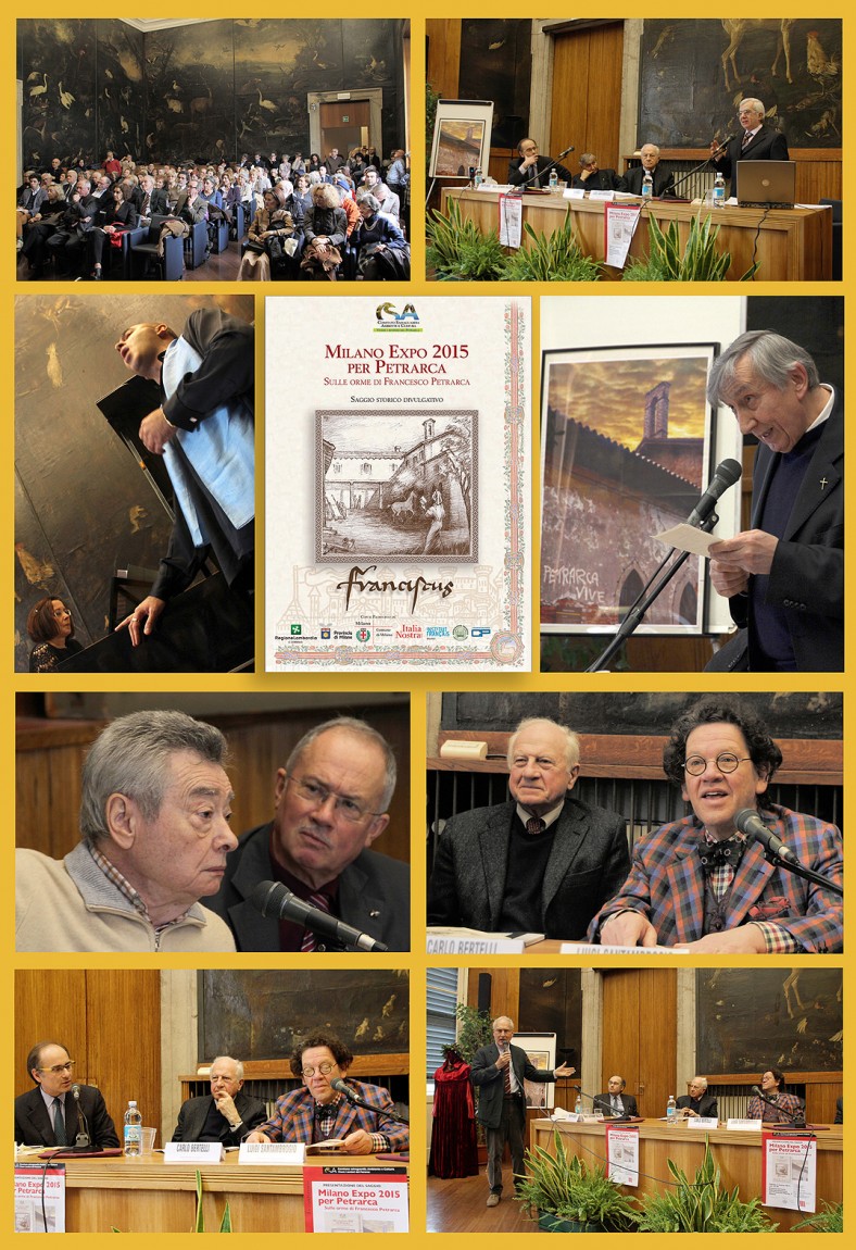 Presentazione del saggio storico del CSA "Milano Expo 2015 per Petrarca"