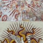 Affresco di epoca petrarchesca a Villa Linterno. Ricostruzione a Mezzo fresco (2017)